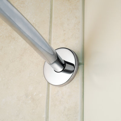 Curved Fixed Shower Curtain Rod