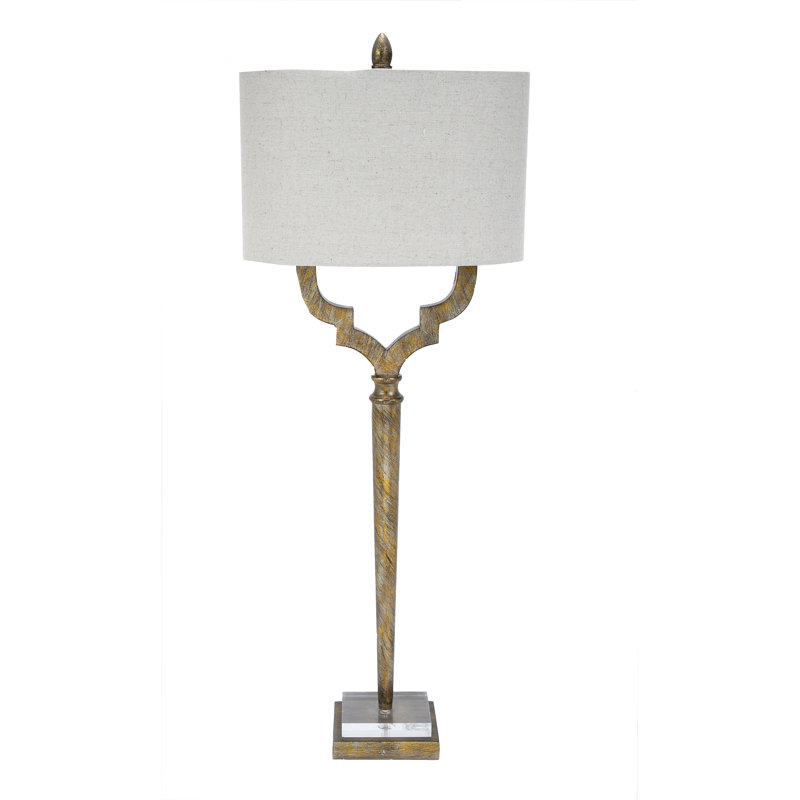 Quatrefoil Buffet Table Lamp