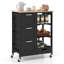 Solid Wood Top Kitchen Cart-1020063053