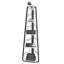 160 H × 35 W Corner Shelf Unit，Modern Ladder Shelving Unit-743714942