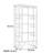 A light luxury and elegant bookcase-541141014-541141015