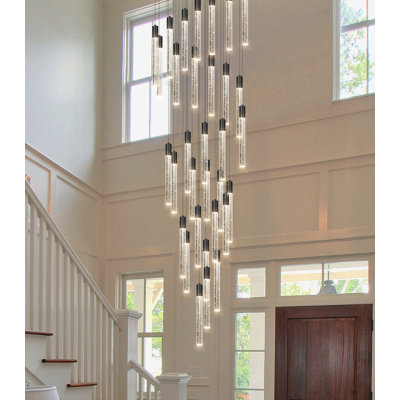 Glam 32 Lights Chandelier Led Dimmable Light