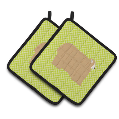 Caroline's Treasures Striped Polyester Potholder