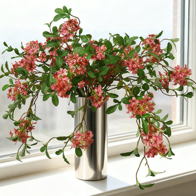 Bouquet de fleurs artificielles 5 pièces, fleurs en soie simulées pour un arrangement floral de mariage à domicile, centres de table de cuisine, fleurs de décoration des Fêtes, rose
