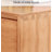 Japanese-style wicker and solid wood shoe cabinet-4814264