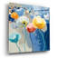 «Bleusy» par Shirley Novak, art mural en verre acrylique-505463678