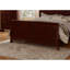 Meuble de lit moderne moderne de 1 lit pour grand lit avec passe-partout en contreplaqué FB 1pc cerisier foncé Louis Phillippe-665542601-665542450