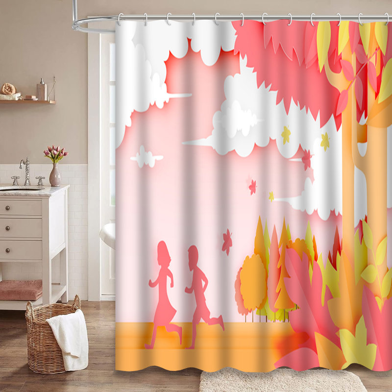 Rideau de douche Pastel, L 72 po x l 72 po