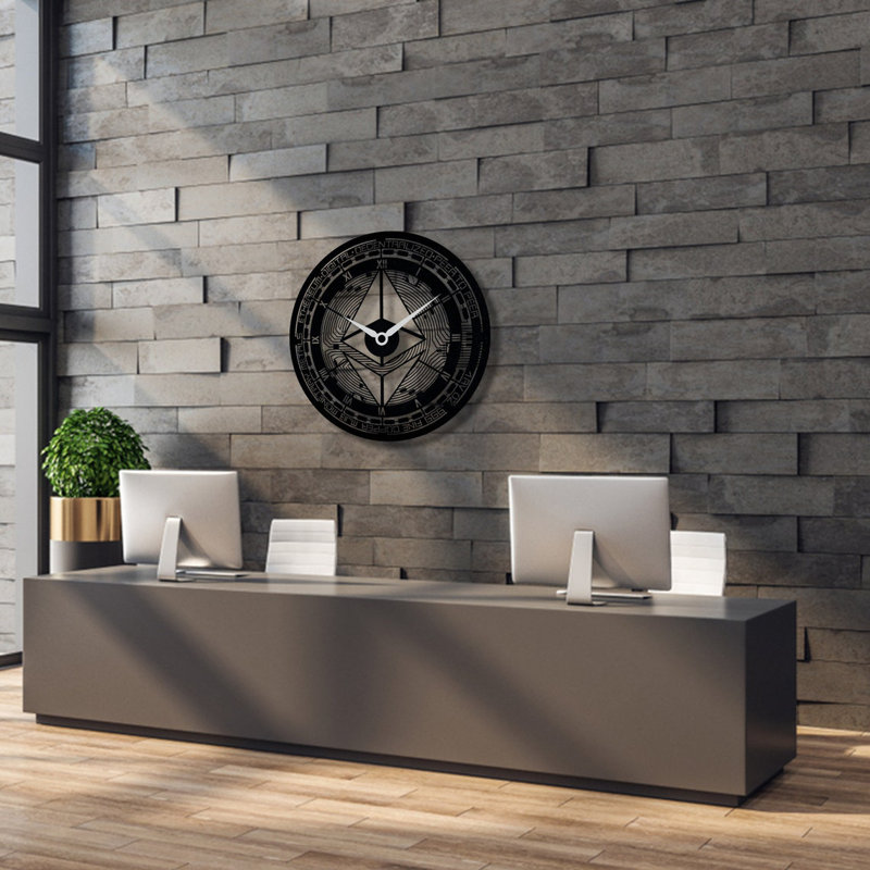Frieda Metal Wall Clock