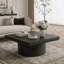 Table basse carrée avec base cylindrique-1941022154