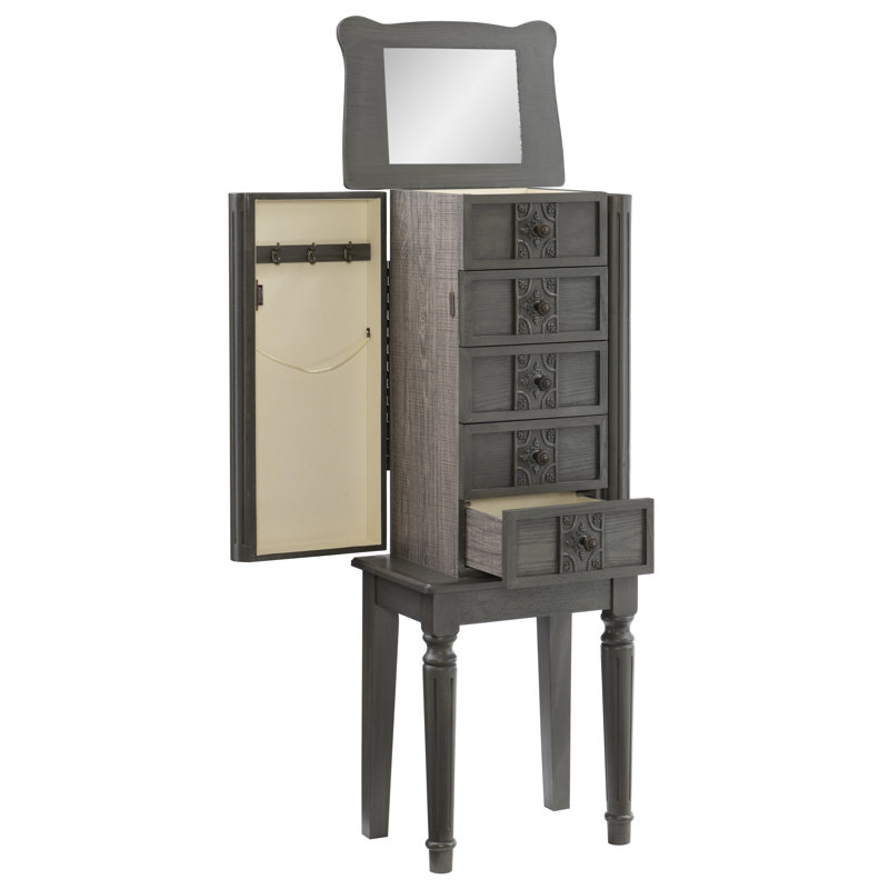 Armoire à bijoux avec Miroir Wisby