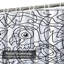 Rideau de douche avec 12 crochets Color Number-968310794