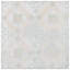 Carreau de porcelaine à motif pour mur et plancher 6 po x 6 po Barcelona