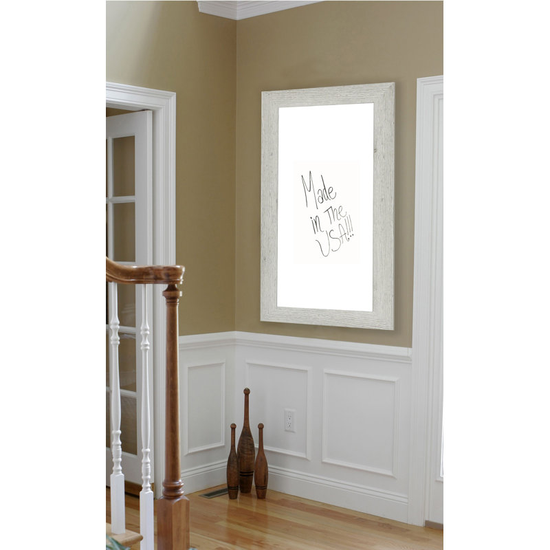 Tableau effaçable à sec antique délavé, H 18 po x l 102 po x P 0,75 po