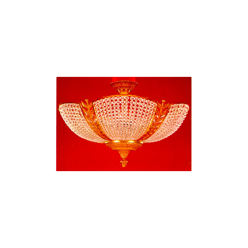 Ayotte Crystal Semi Flush Mount
