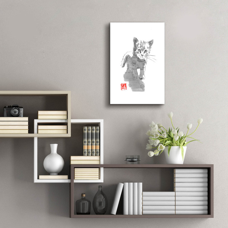 «Little Cat» par Pechane, H 24 po x l 16 po