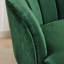Fauteuil d'appoint rembourré avec pieds en bois-816122633