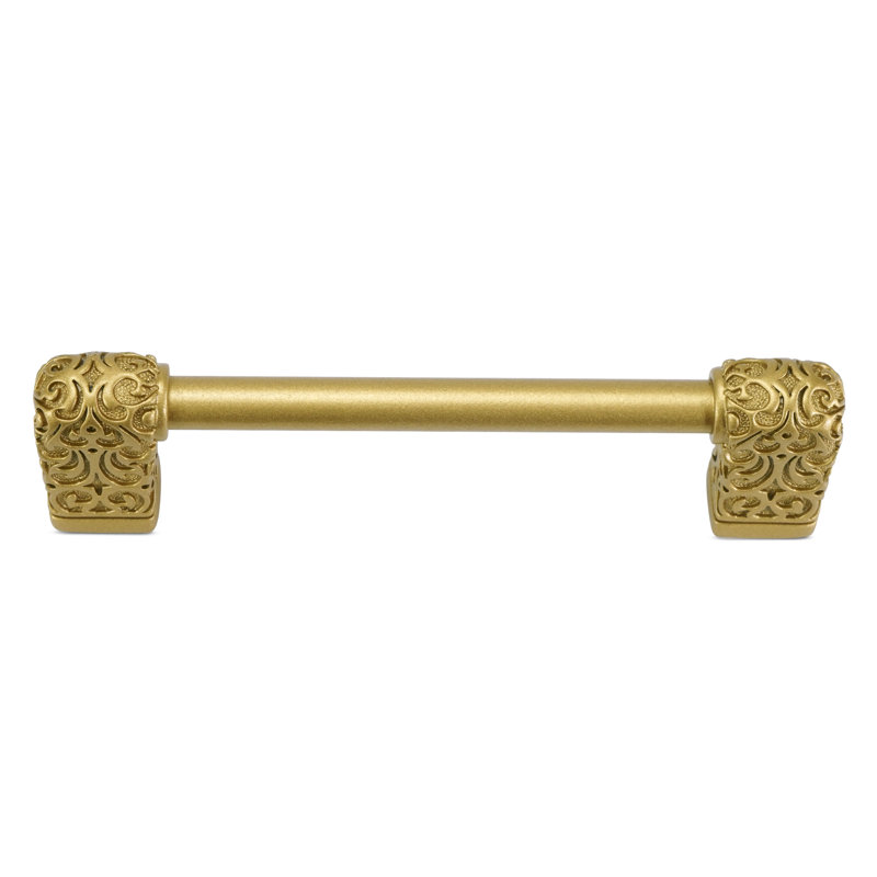 Via Veneto 6" c.c. pull; Soft, Glacier Gold, 4"