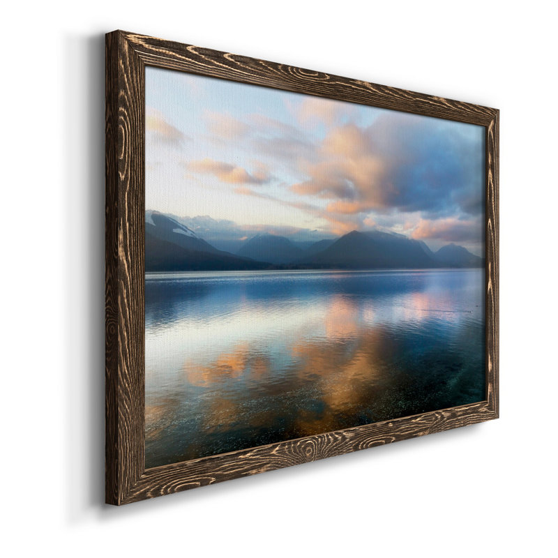 Magic Hour - photographie sur toile avec cadre photo, H 37,5 po x l 27,5 po x P 1,5 po, Noyer
