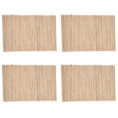 Medan Collection Polyester No Pattern Rectangle Placemat