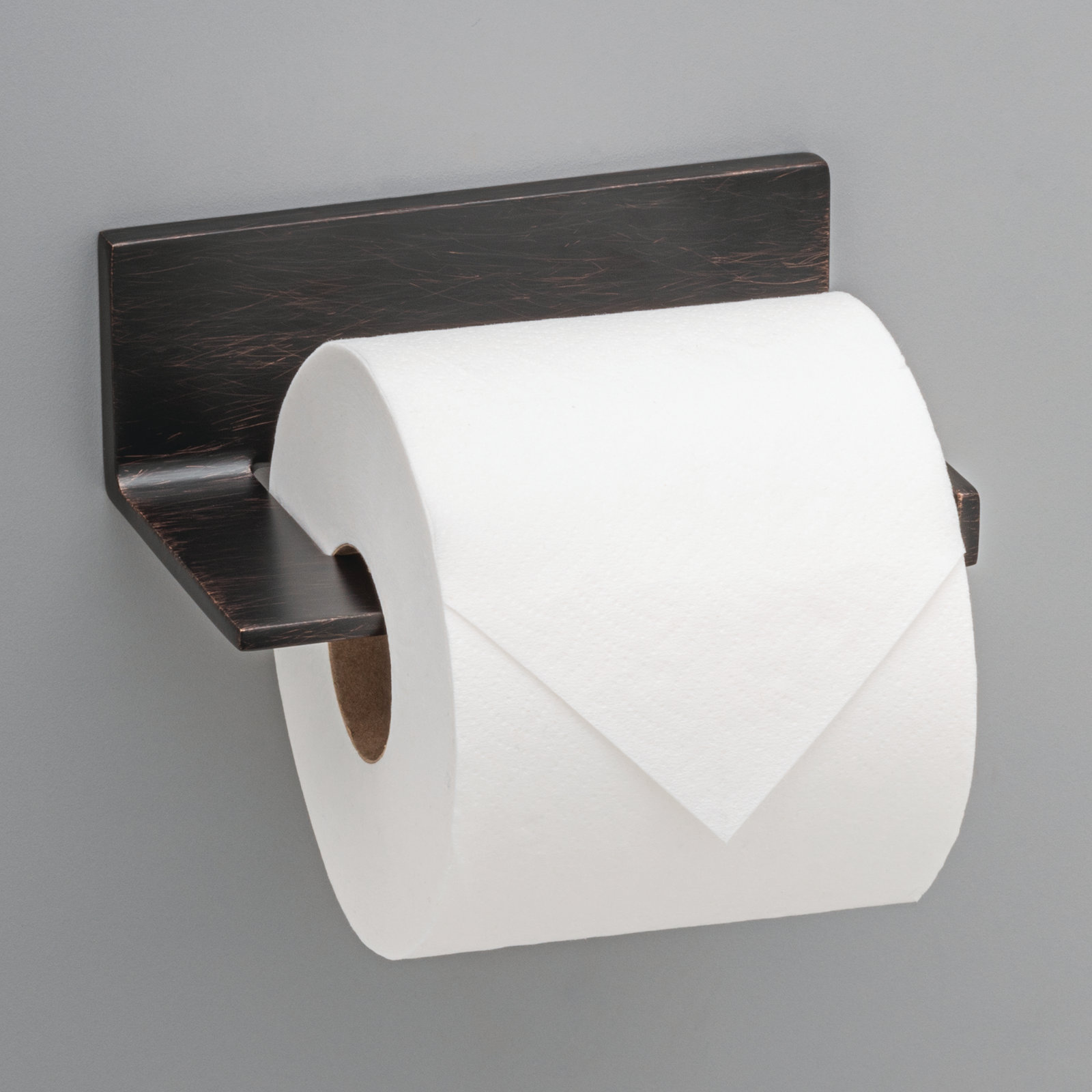 Vero Wall Mount Toilet Paper Holder, Venetian Bronze