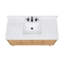 Coventry 48" Single Bathroom Vanity with Engineered Stone Top