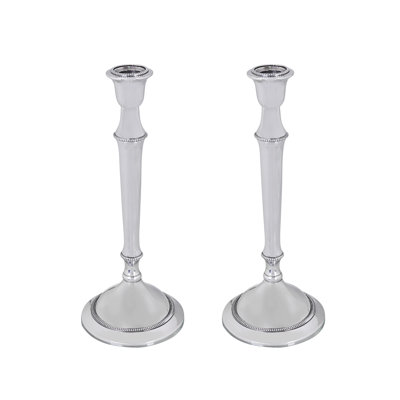 11.75'' H Aluminum Tabletop Candlestick