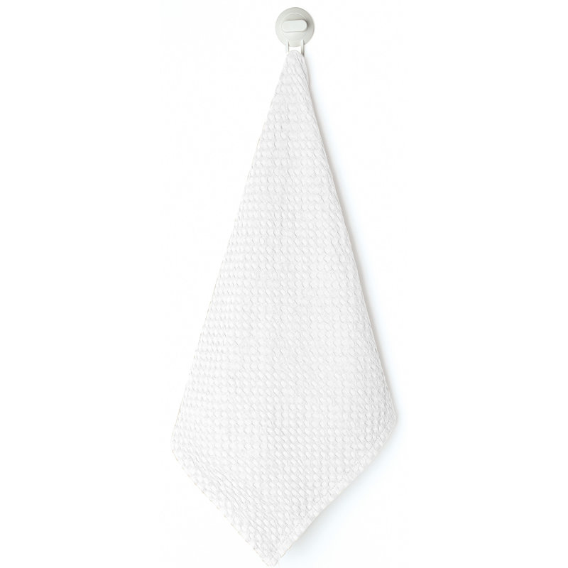 Wild Waffle Waffle Bath Sheet, White