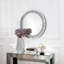 Round Glass Wall Mirror