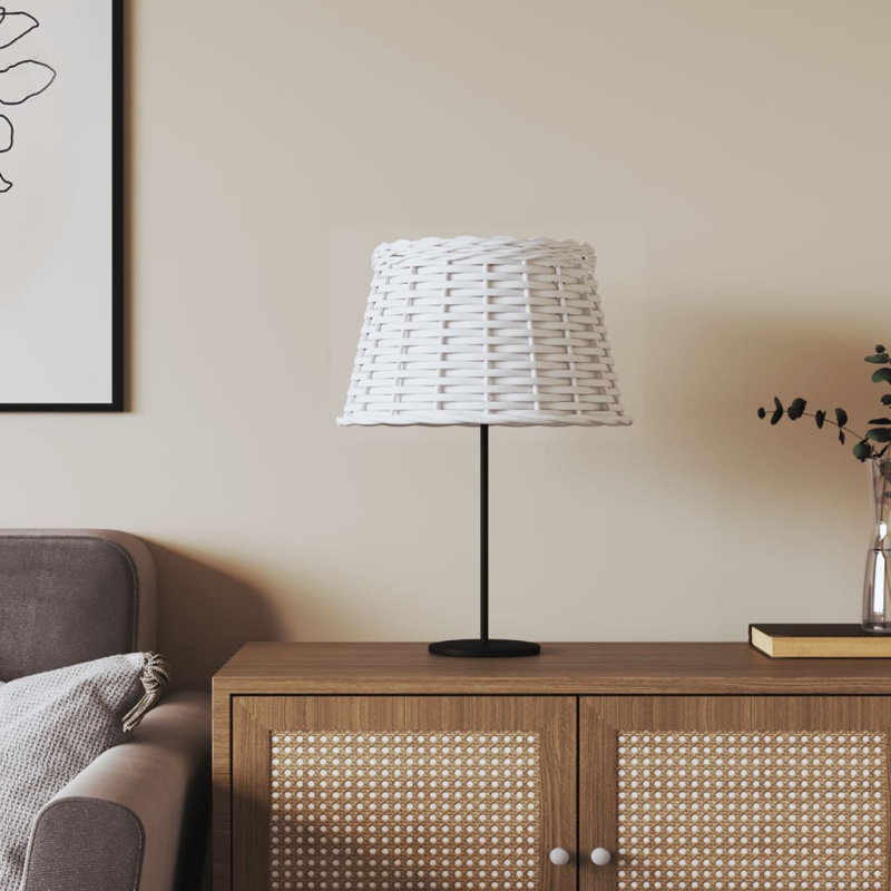 Empire Lamp Shade ( Screw On ), White, 23cm H x 38cm W x 38cm D