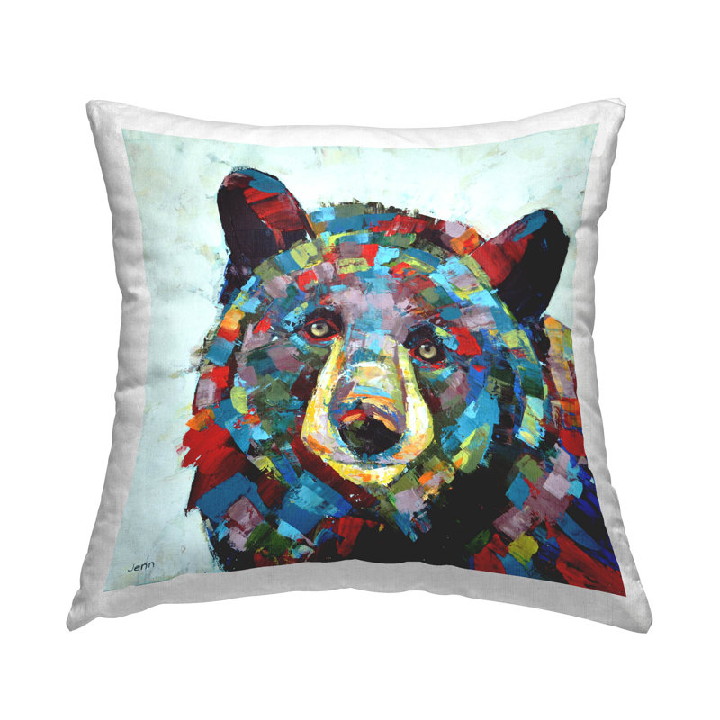Polyester Throw Square Pillow Cover & Insert