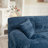120" Chenille Reversible Deep Seating 3-Seat L-Shaped Modular Sectional Sofa with Ottoman, Memory Foam & Pocket Springs-1519158318