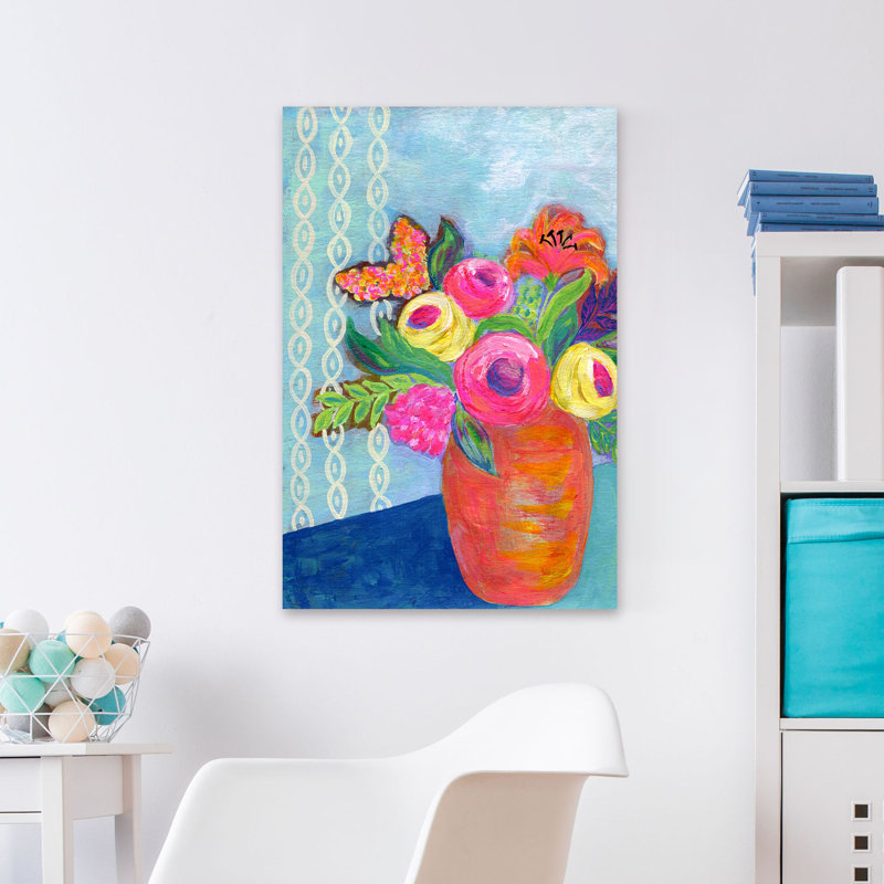'October Morning' Print on Wrapped Canvas, 18" H x 12" W x 1.5" D