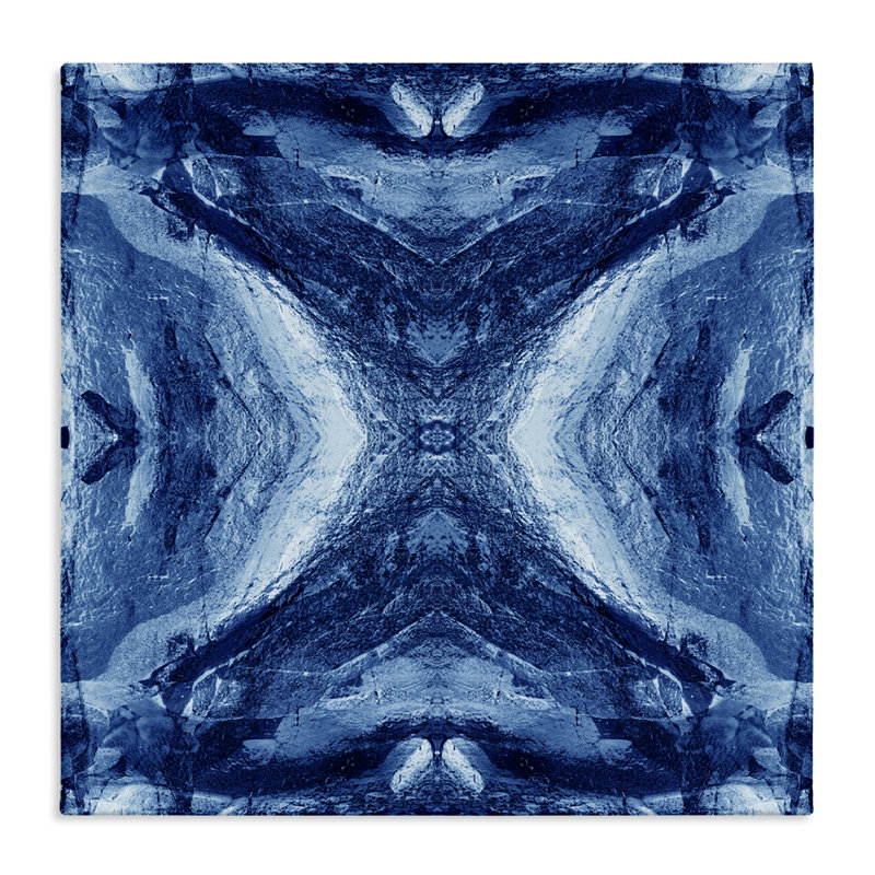 Rustic Mirrored Motif Canvas Art by El Perkin, 36" H x 36" W