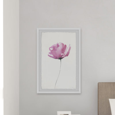 «The Simple Flower», reproduction encadrée
