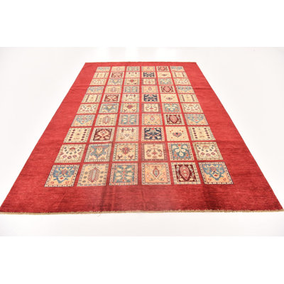 Johnston Burgundy Rug