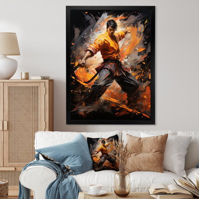 Art martial fusion - reproduction sur toile