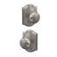 Plymouth Non-Turning Knob with Camelot Trim-27776923