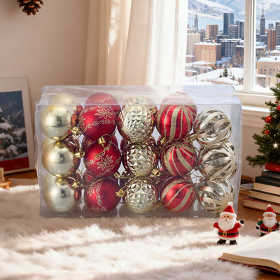 11.5cm Plastic / Acrylic Bauble