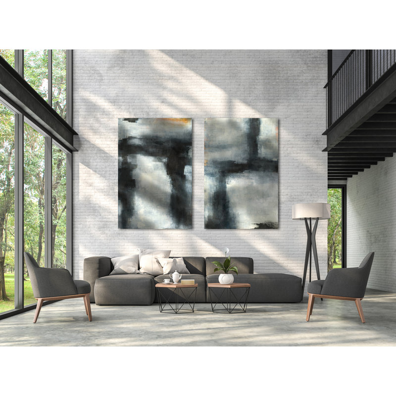 «Meditations 7» par Maeve Harris, peinture sur toile tendue