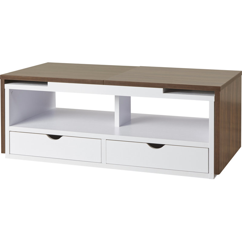 Lisle Solid Coffee Table with Storage