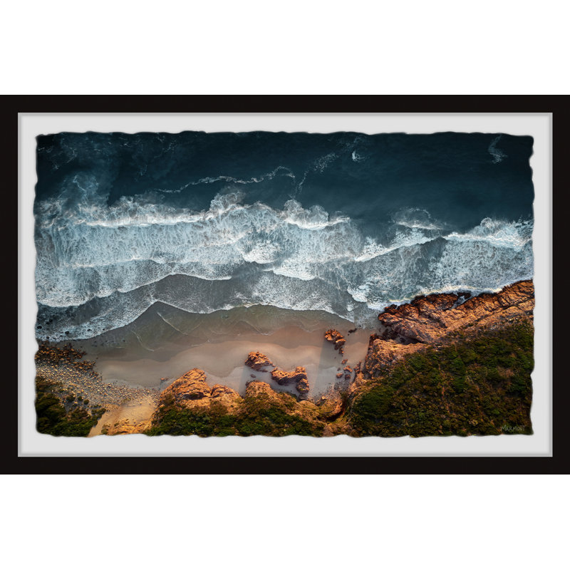 Backpackers Hideaway 1 Piece Single Picture Frame Painting, 20cm H x 30cm W
