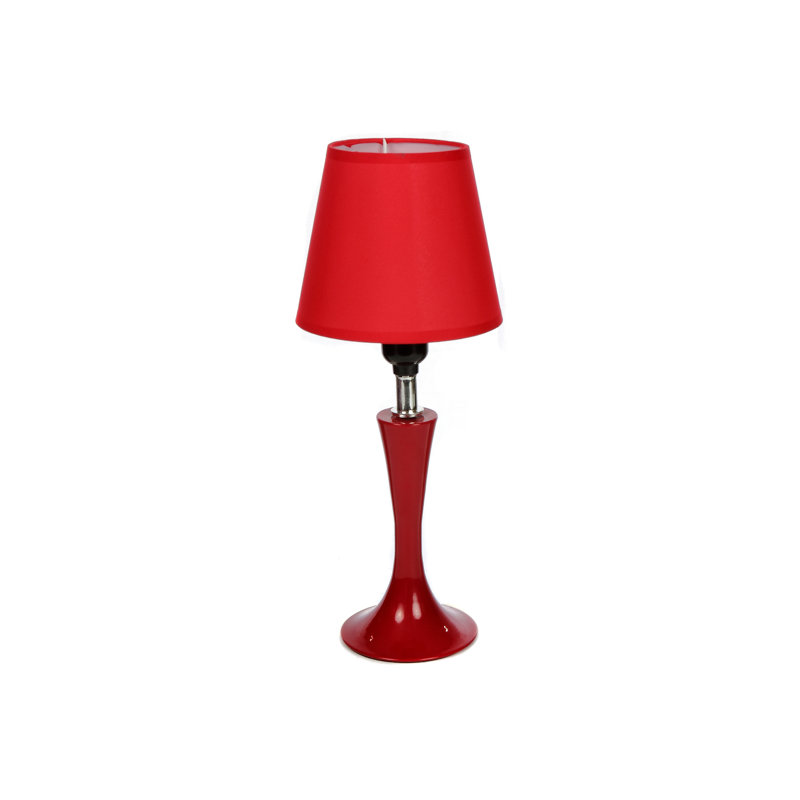 Lampe de table 14 po Dugan, Rouges