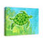 Tortue de mer brillante sur toile-1038935778-1038935799