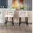 Bobigny Upholstered Counter Stool with Solid Wood Frame-347521227-347521230