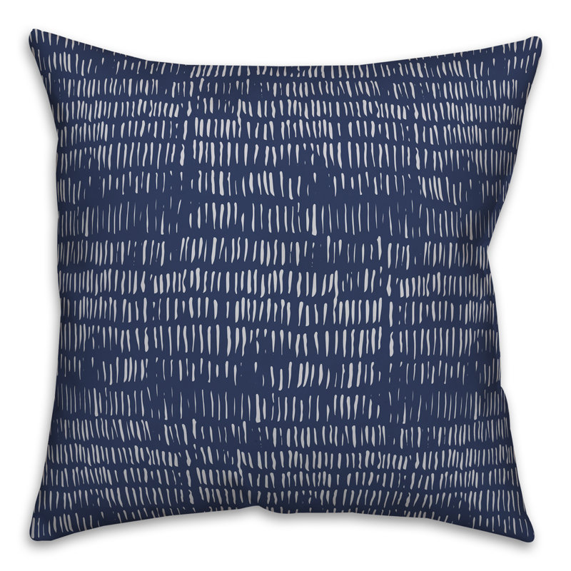 Striped Reversible Throw Pillow, 16" x 16"