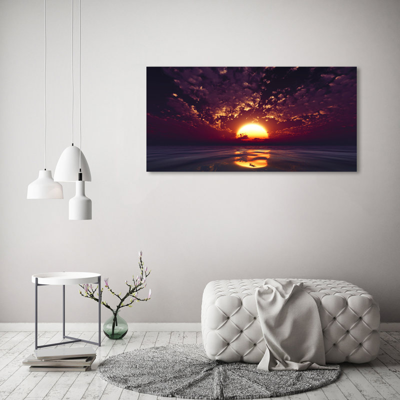 Sunset - No Frame Print on Canvas
