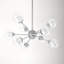 Optimist 9 Light Metal Dimmable Sputnik Chandelier-1848371973