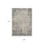 Tapis extérieur lavable abstrait taupe et ivoire 3 pi x 5 pi