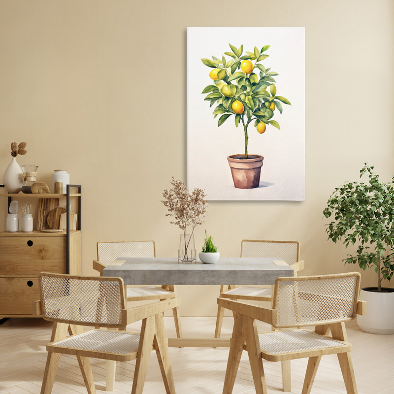 Toile d'agrumes, conception par Andrea Haase, H 30 po x l 20 po